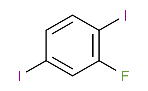 CAS No. 147808-02-4, 1,4-Diiodo-2-fluorobenzene