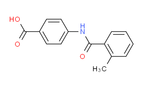 CAS No. 108166-22-9, 4-[(2-methylbenzoyl)amino]benzoic acid