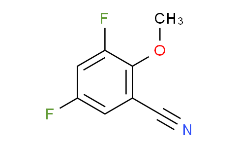 CAS No. 874804-08-7, 3,5-Difluoro-2-methoxyBenzonitrile