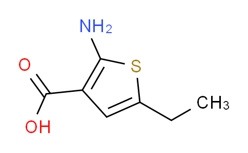 CAS No. 55502-94-8, 2-Amino-5-ethylthiophene-3-carboxylic acid