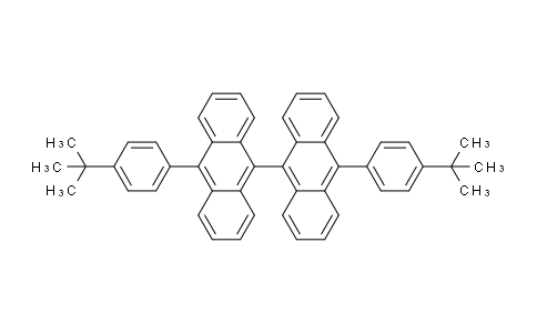 CAS No. 172285-77-7, 10-(4-tert-butylphenyl)-9-(10-(4-tert-butylphenyl)anthracen-9-yl)anthracene
