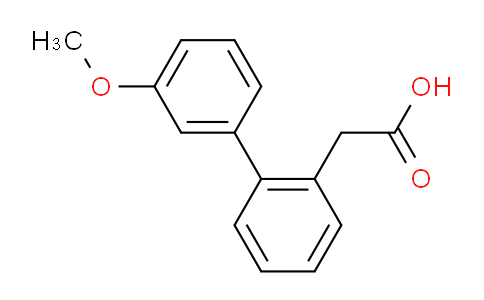 CAS No. 108478-56-4, 2-(3'-Methoxy-[1,1'-biphenyl]-2-yl)acetic acid