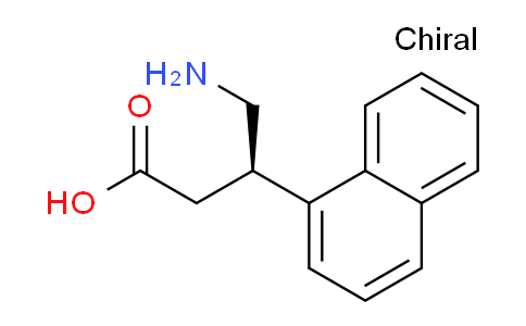 CAS No. 108827-19-6, (R)-4-Amino-3-(naphthalen-1-yl)butanoicacid