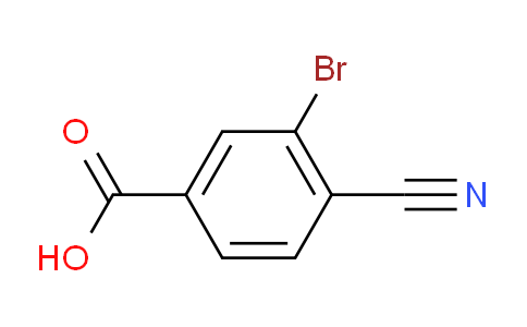 CAS No. 58123-69-6, 3-bromo-4-cyanobenzoic acid