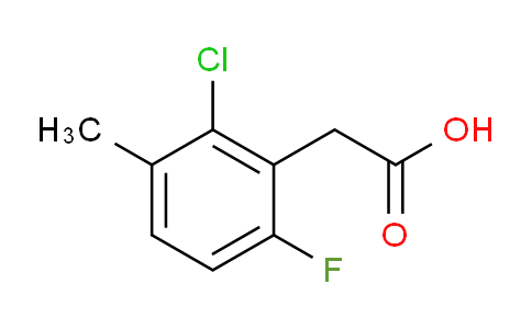 CAS No. 261762-92-9, 2-Chloro-6-fluoro-3-methylphenylacetic acid