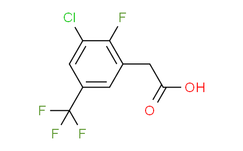 CAS No. 261763-13-7, 3-Chloro-2-fluoro-5-(trifluoromethyl)phenylacetic acid