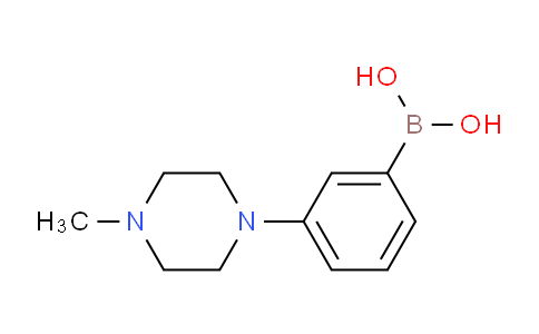 CAS No. 1139717-76-2, 3-(4-methylpiperazin-1-yl)phenylboronic acid