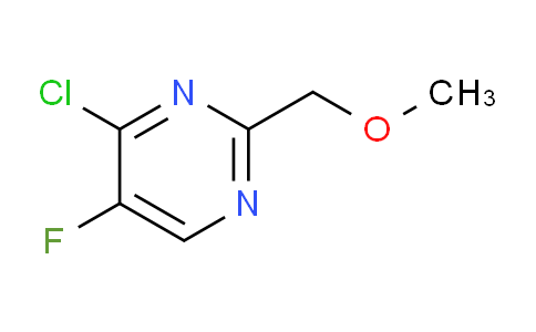 CAS No. 1046788-84-4, 4-Chloro-5-fluoro-2-(methoxymethyl)pyrimidine