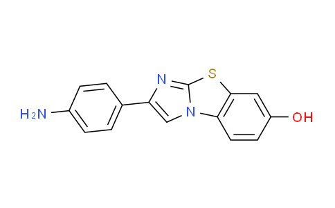CAS No. 1132827-30-5, 2-(4-aminophenyl)imidazo[2,1-b][1,3]benzothiazol-7-ol