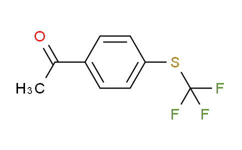 CAS No. 713-67-7, 1-(4-((Trifluoromethyl)thio)phenyl)ethanone