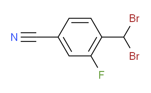CAS No. 1146699-62-8, 4-(Dibromomethyl)-3-fluorobenzonitrile