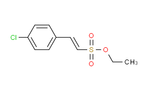 CAS No. 73300-79-5, (E)-Ethyl 2-(4-chlorophenyl)ethenesulfonate