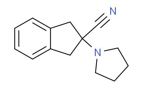 CAS No. 1157501-73-9, 2-(pyrrolidin-1-yl)-2,3-dihydro-1H-indene-2-carbonitrile