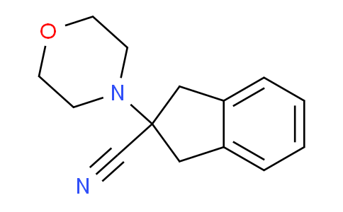 CAS No. 1157501-77-3, 2-morpholino-2,3-dihydro-1H-indene-2-carbonitrile