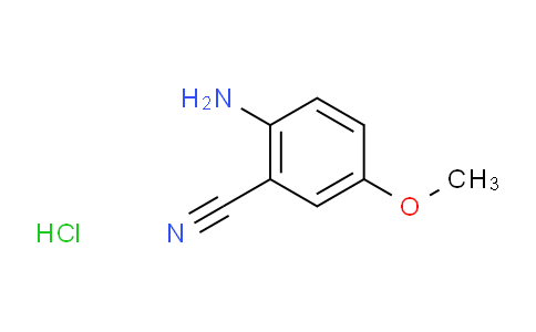 CAS No. 115661-38-6, 2-Amino-5-methoxybenzonitrile hydrochloride