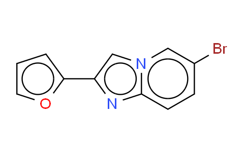 CAS No. 115749-45-6, 6-bromo-2-(furan-2-yl)H-imidazo[1,2-a]pyridine
