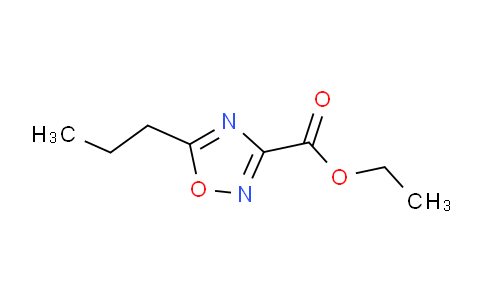 CAS No. 1245647-37-3, Ethyl 5-propyl-1,2,4-oxadiazole-3-carboxylate