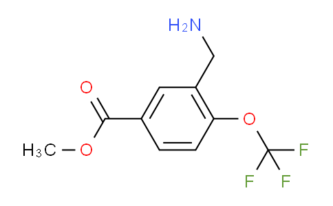 CAS No. 1263280-11-0, Methyl 3-(aminomethyl)-4-(trifluoromethoxy)benzoate