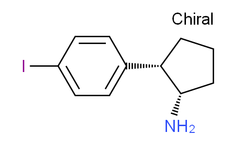 CAS No. 1263281-45-3, (1S,2S)-2-(4-iodophenyl)cyclopentanamine