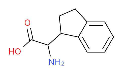 CAS No. 179185-78-5, 2-Amino-2-(2,3-dihydro-1H-inden-1-yl)acetic acid