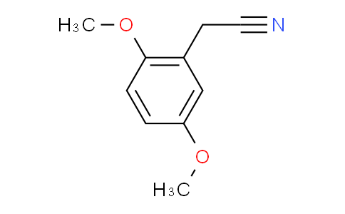 CAS No. 18086-24-3, 2-(2,5-Dimethoxyphenyl)acetonitrile