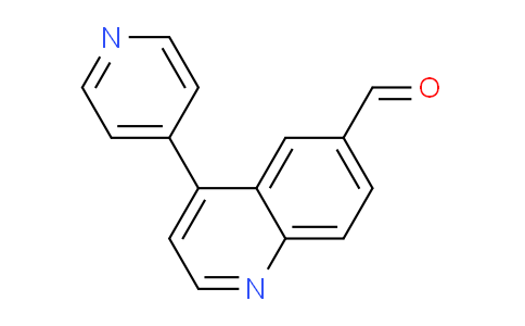 CAS No. 958852-13-6, 4-Pyridin-4-yl-quinoline-6-carbaldehyde