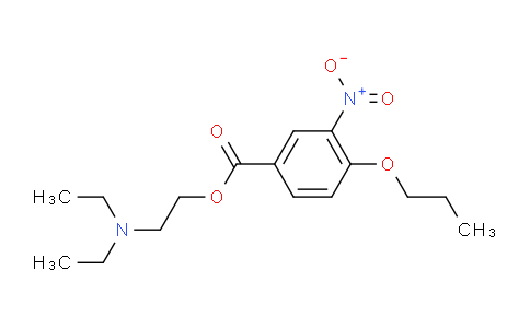 CAS No. 736870-51-2, 2-(diethylamino)ethyl 3-nitro-4-propoxybenzoate