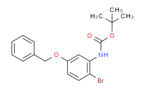 CAS No. 119879-92-4, Tert-Butyl (5-(benzyloxy)-2-bromophenyl)carbamate