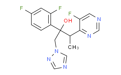 CAS No. 182230-43-9, 2-(2,4-Difluorophenyl)-3-(5-fluoropyrimidin-4-yl)-1-(1H-1,2,4-triazol-1-yl)butan-2-ol
