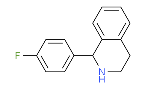 CAS No. 120086-34-2, 1-(4-Fluorophenyl)-1,2,3,4-tetrahydroisoquinoline