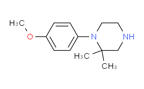 CAS No. 893748-41-9, 1-(4-Methoxyphenyl)-2,2-dimethylpiperazine