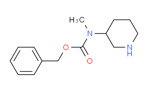 CAS No. 863248-57-1, benzyl methyl(piperidin-3-yl)carbamate