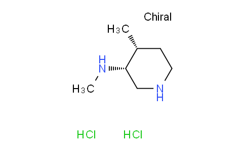 CAS No. 1206825-53-7, (3R,4R)-N,4-Dimethylpiperidin-3-amine dihydrochloride