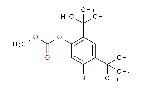 CAS No. 1182822-31-6, 5-Amino-2,4-di-tert-butylphenyl methyl carbonate