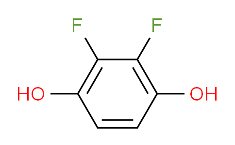 CAS No. 124728-90-1, 2,3-Difluorobenzene-1,4-diol