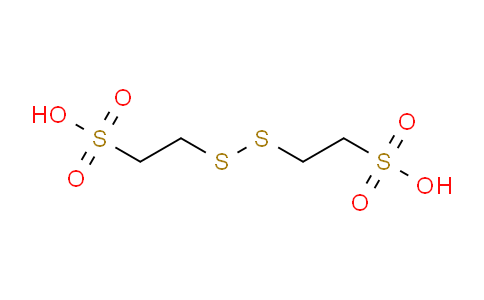 CAS No. 45127-11-5, (2,2-(disulfane diyl)bis(ethanesulphonic acid)