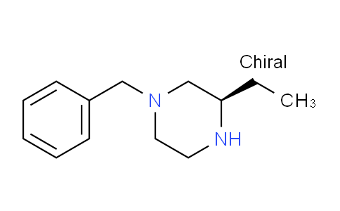 CAS No. 347195-55-5, (R)-1-benzyl-3-ethylpiperazine