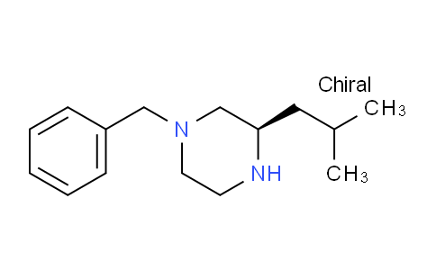 CAS No. 928025-44-9, (R)-1-benzyl-3-isobutylpiperazine