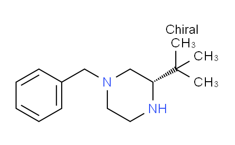CAS No. 502482-34-0, (S)-1-benzyl-3-tert-butylpiperazine