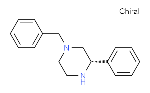 CAS No. 502482-38-4, (S)-1-benzyl-3-phenylpiperazine
