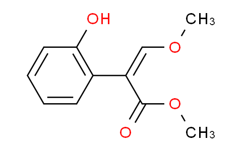 CAS No. 125808-20-0, Methyl 2-(2-hydroxyphenyl)-3-methoxyacrylate
