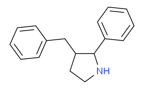 CAS No. 524674-65-5, 3-benzyl-2-phenylpyrrolidine