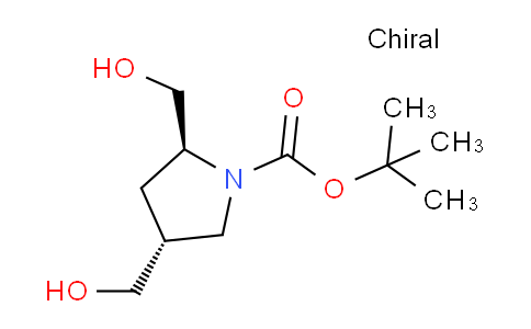 CAS No. 212266-75-6, (2S,4R)-tert-butyl 2,4-bis(hydroxyMethyl)pyrrolidine-1-carboxylate