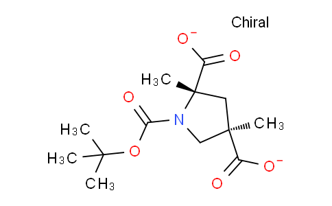 CAS No. 212266-76-7, (2S,4R)-1-tert-butyl 2,4-dimethylpyrrolidine-1,2,4-tricarboxylate