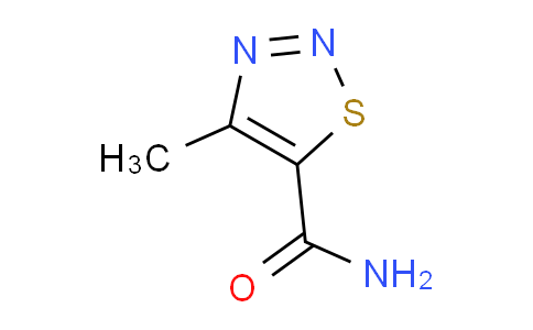 CAS No. 175136-67-1, 4-Methyl-1,2,3-thiadiazole-5-carboxamide