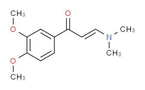CAS No. 127172-22-9, 1-(3,4-dimethoxyphenyl)-3-(dimethylamino)prop-2-en-1-one