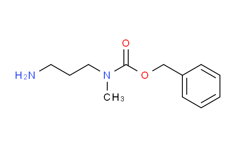 CAS No. 126955-77-9, benzyl 3-aminopropyl(methyl)carbamate