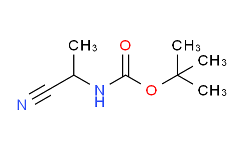 CAS No. 141041-80-7, tert-Butyl (1-cyanoethyl)carbamate