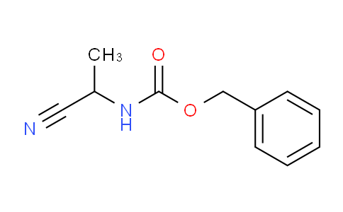 CAS No. 33876-09-4, Benzyl N-(1-cyanoethyl)carbamate