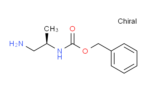 CAS No. 346669-50-9, (R)-benzyl 1-aminopropan-2-ylcarbamate